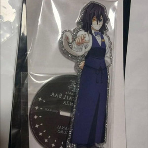 귀멸의칼날 이구로 오바나이 유포터블 목테일 바 아크릴