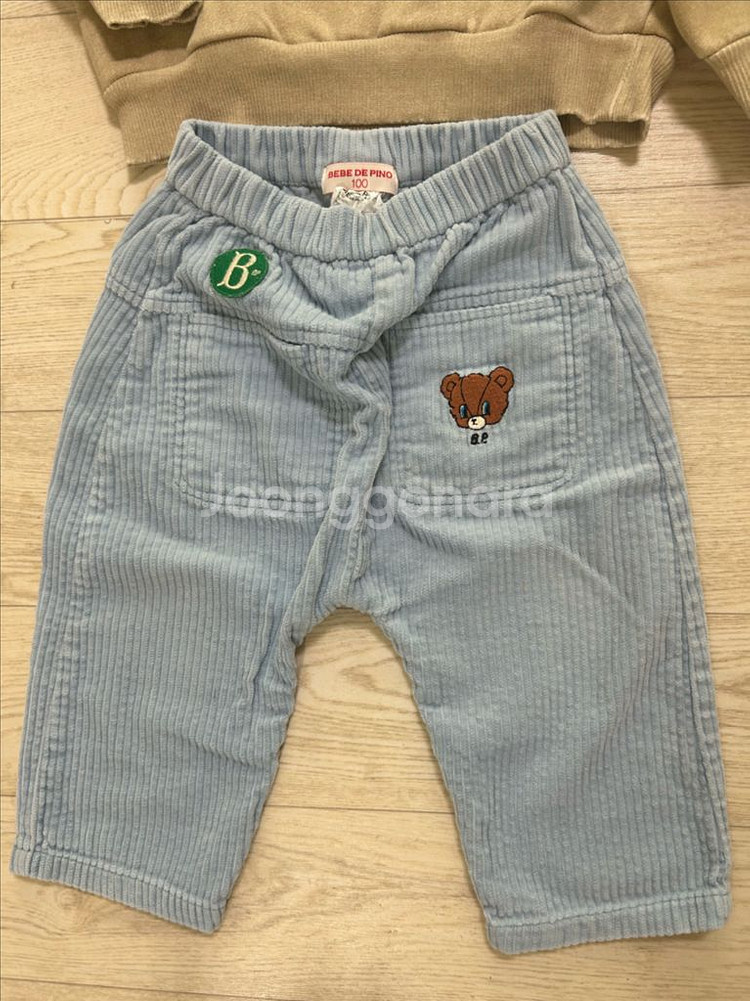 베베드피노 바바베어 100, 110 상하의 세트. 각각--1