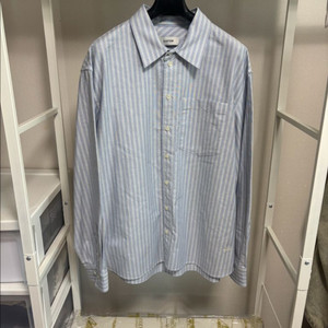 시스템옴므 스트라이프 자수 셔츠