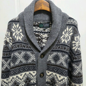 [Made in Italy] 숄카라 울 스웨터 (M)