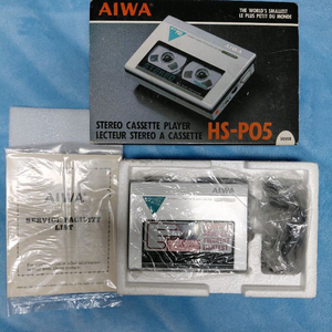아이와 HS-P05 정상작동품 워크맨 카세트 박스 풀셋