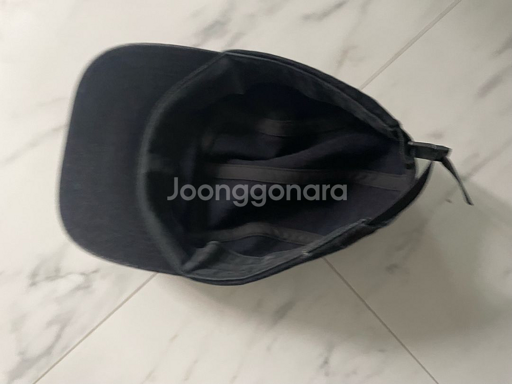 슈프림 캠프캡 데님 블랙--3