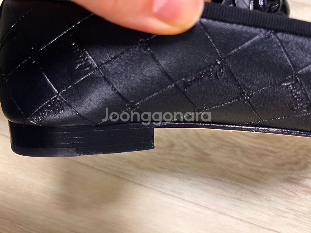 샤넬 플랫 새상품급--4