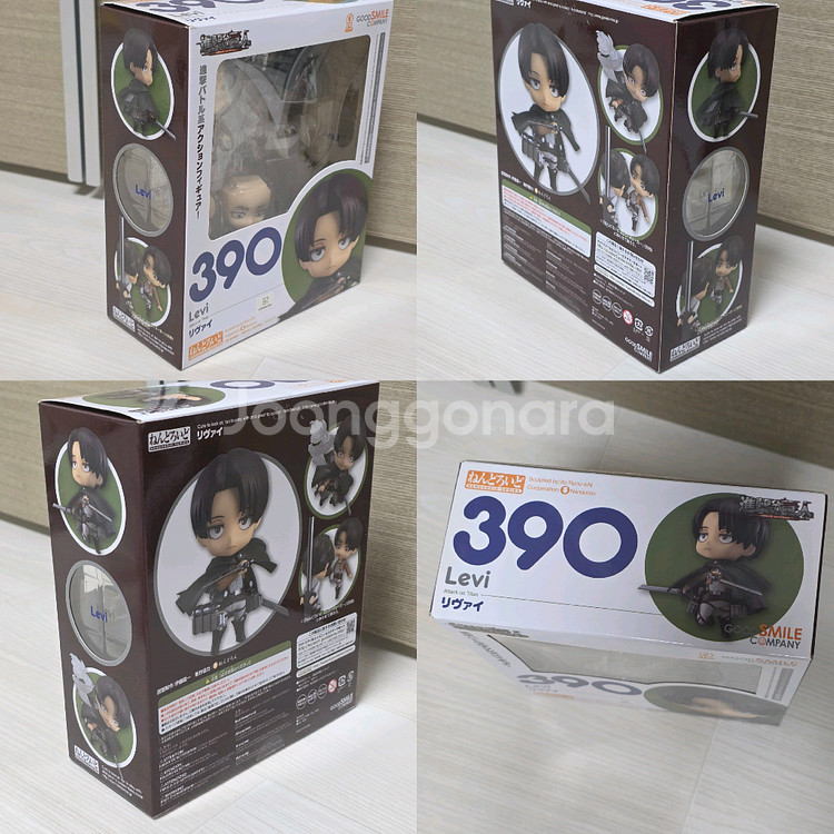새상품)진격의거인 리바이 390 넨도로이드 피규어--6