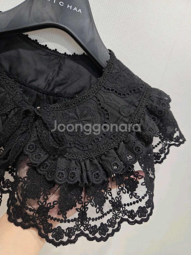 레이스넥케이프칼라 랑방 쥬크마인 온앤온 로엠--2