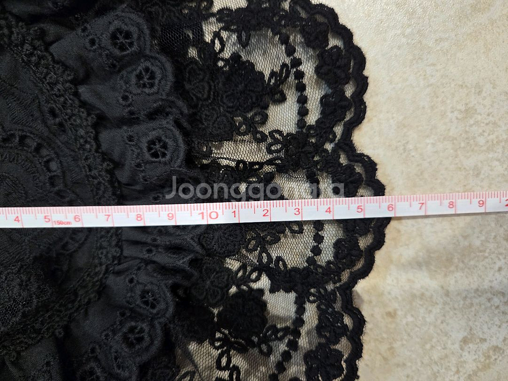 레이스넥케이프칼라 랑방 쥬크마인 온앤온 로엠--4