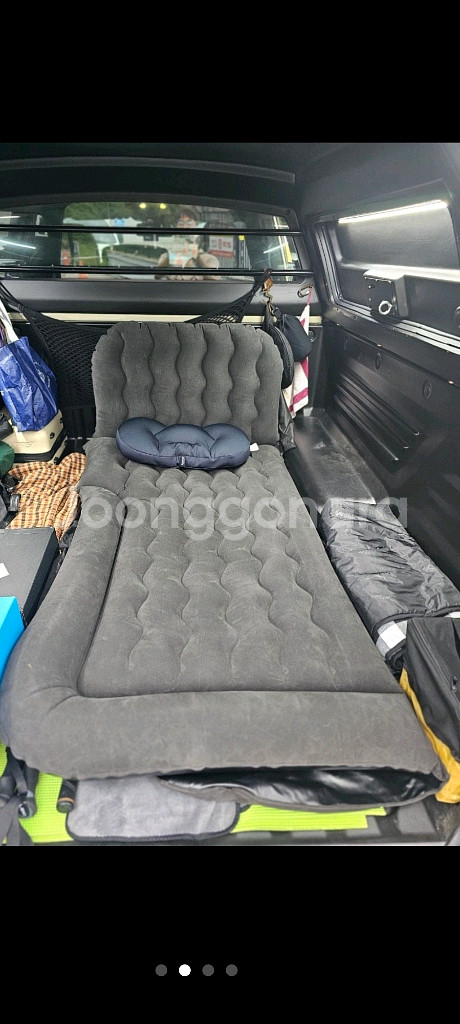 차량용 에어매트 튜브형 1회피칭한상태--0