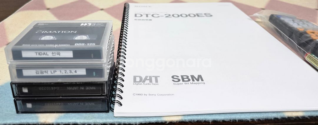 소니 DAT 데크 DTC-2000ES 판매합니다--6