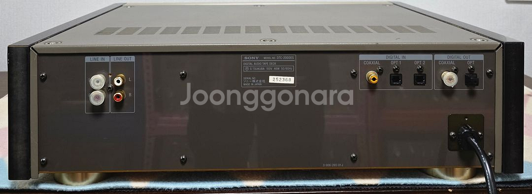 소니 DAT 데크 DTC-2000ES 판매합니다--4