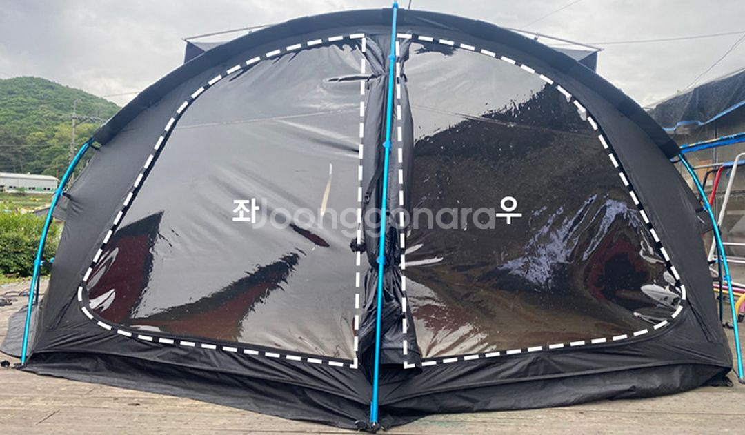 헬리녹스 노나돔4.0우레탄창 타프+폴대 루프 그시 풀셋--2