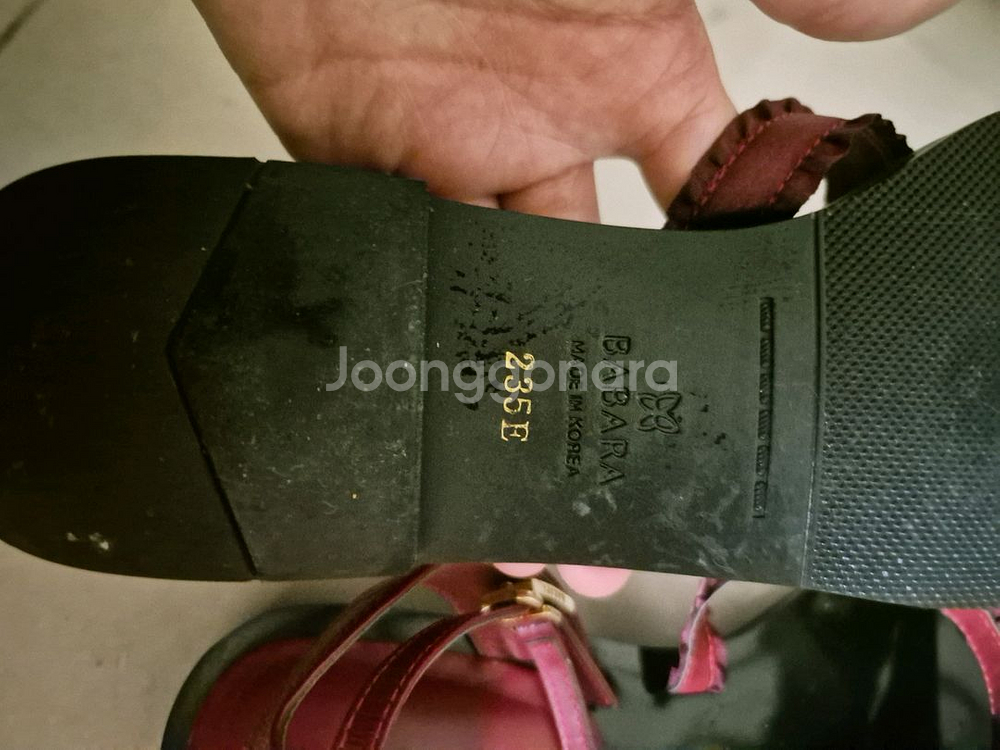 바바라 스트랩 샌들 235--4