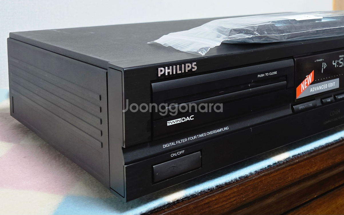 필립스 CD 플래이어 CD614--4