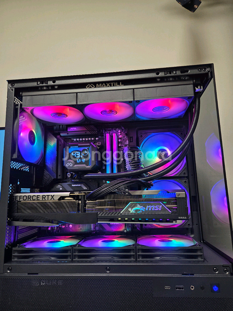 9950x3d, x670e, 48gb, 5080 뱅가드--5