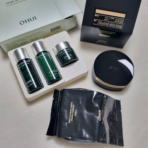 [새상품]오휘 얼티밋 커버 데니어 쿠션세트(본품+리필)