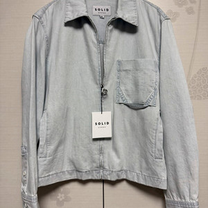 [미착용] 솔리드옴므 연청블루종 95