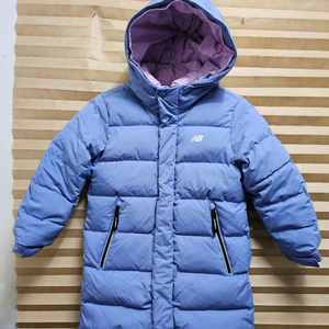 뉴발란스 키즈 양면 리버시블 롱패딩 구스다운점퍼 130