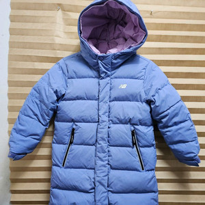 뉴발란스 키즈 양면 리버시블 롱패딩 구스다운점퍼 130