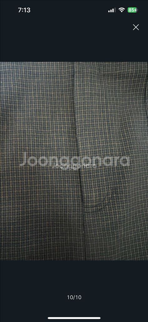 최종가 자라 체크 크롭 블레이저 셋트 xs 새상품--9