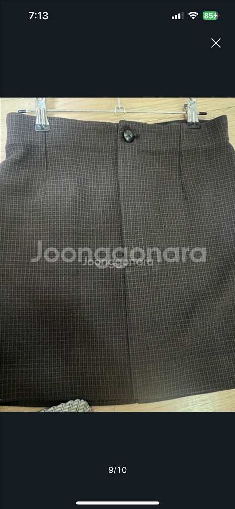 최종가 자라 체크 크롭 블레이저 셋트 xs 새상품--8