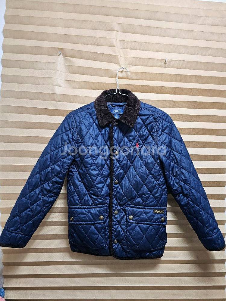 폴로 랄프로렌 키즈 네이비 퀼팅 자켓 사이즈 8--0