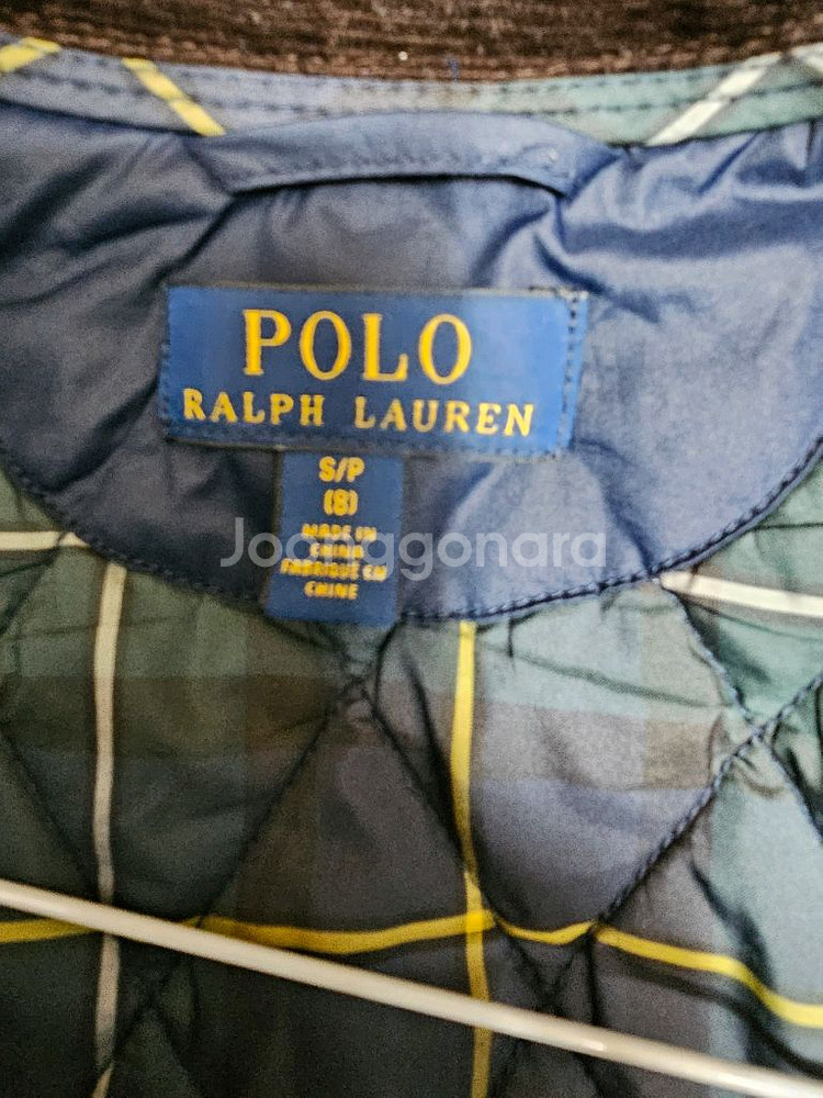 폴로 랄프로렌 키즈 네이비 퀼팅 자켓 사이즈 8--3