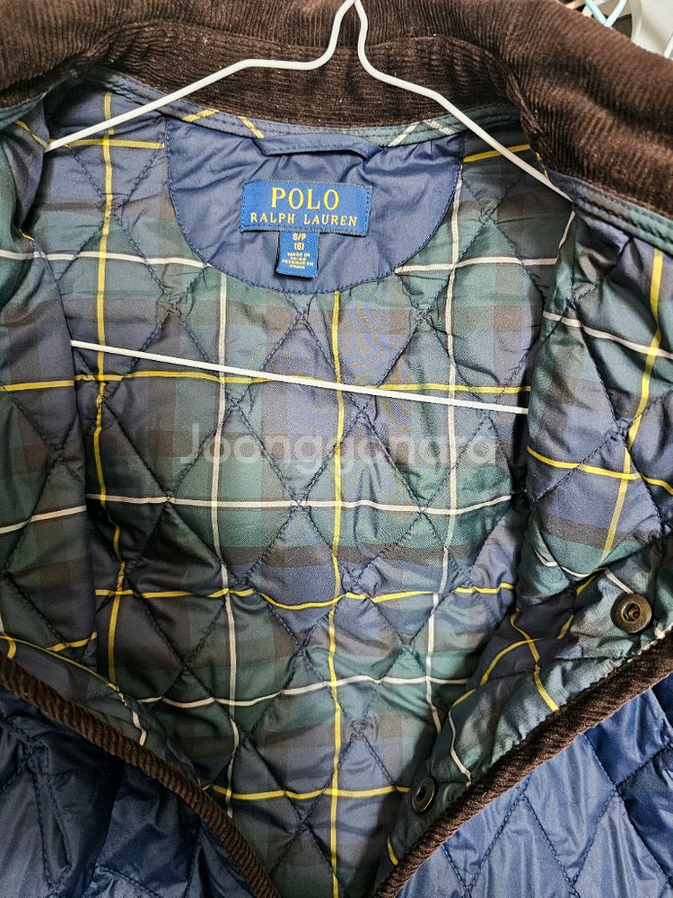 폴로 랄프로렌 키즈 네이비 퀼팅 자켓 사이즈 8--2