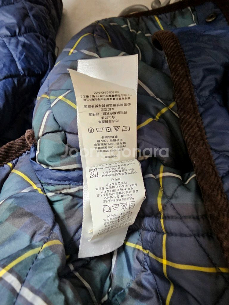 폴로 랄프로렌 키즈 네이비 퀼팅 자켓 사이즈 8--5