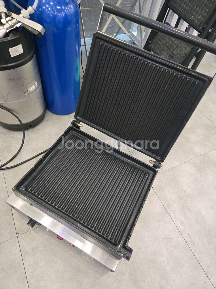 닭꼬치 초벌구이기--2