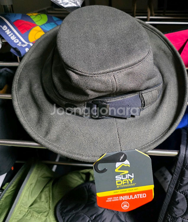 유 인터내셔널--알파인 페도라 모자(택/미사용품)--1