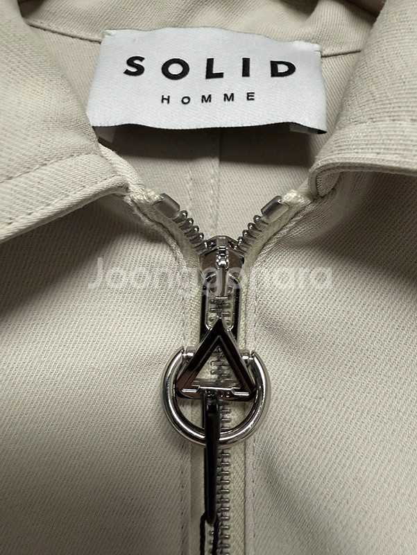 [미착용] 솔리드옴므 카라지퍼--3