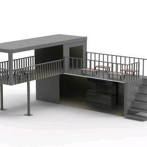 행사용 2층 컨테이너 부스
