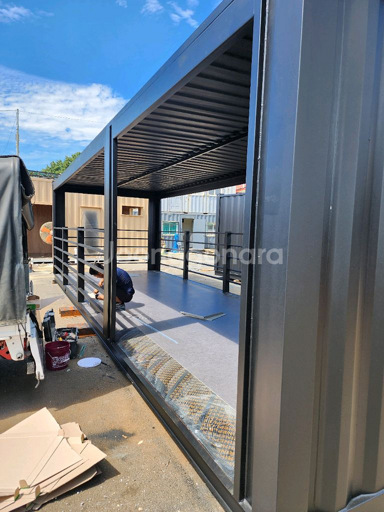 행사용 2층 컨테이너 부스--5