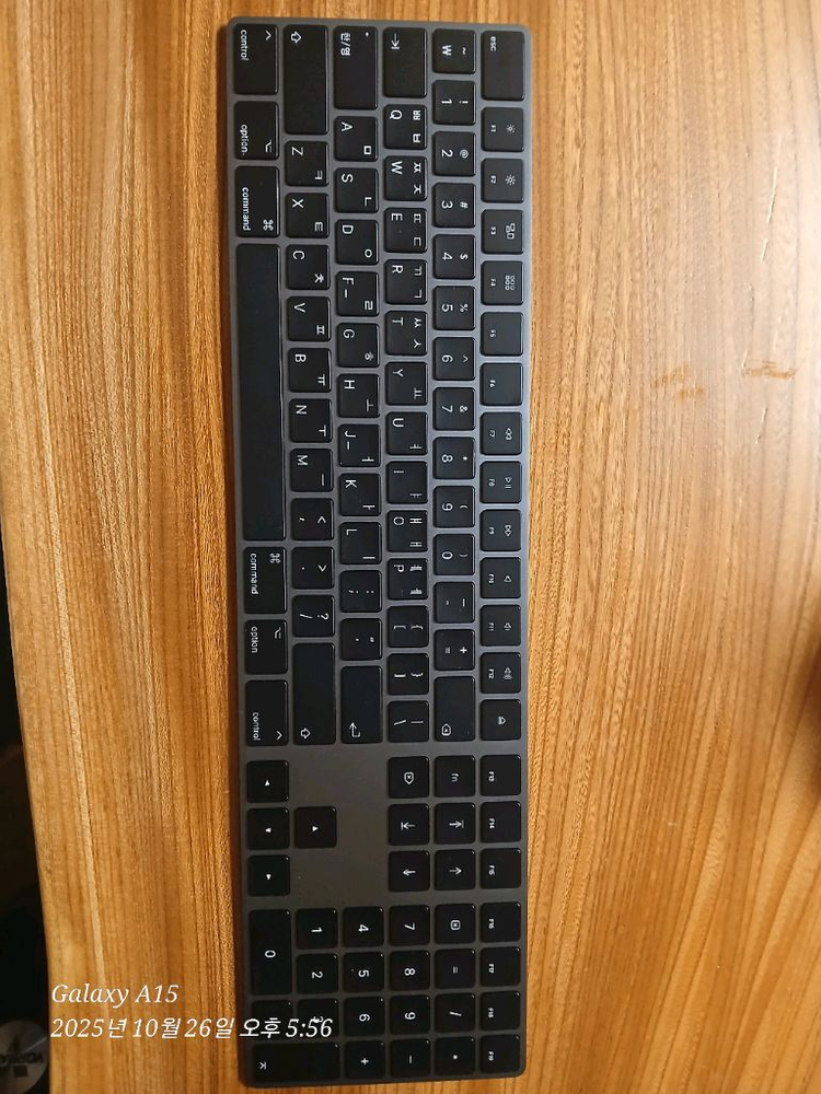 Apple 매직키보드 USB-C 숫자패드 블랙 이미지