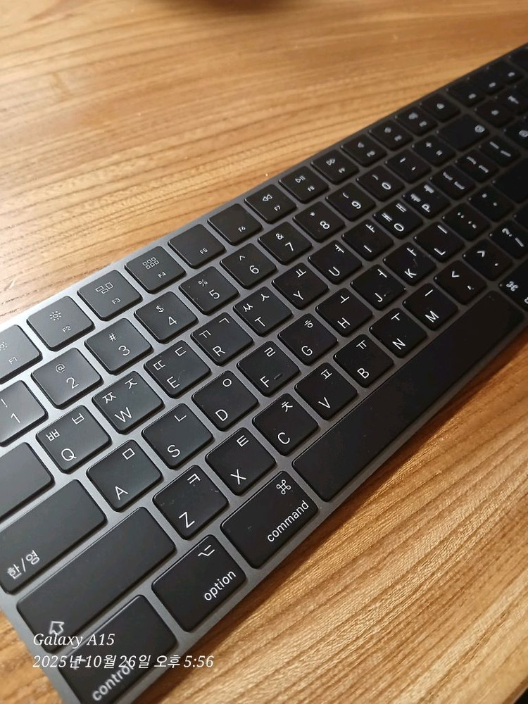 Apple 매직키보드 USB-C 숫자패드 블랙 이미지