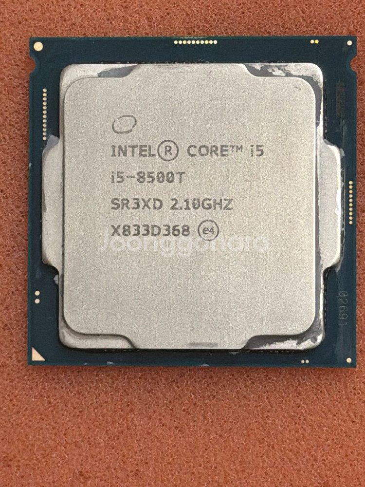 i5-8500T 저전력 CPU 단품--0