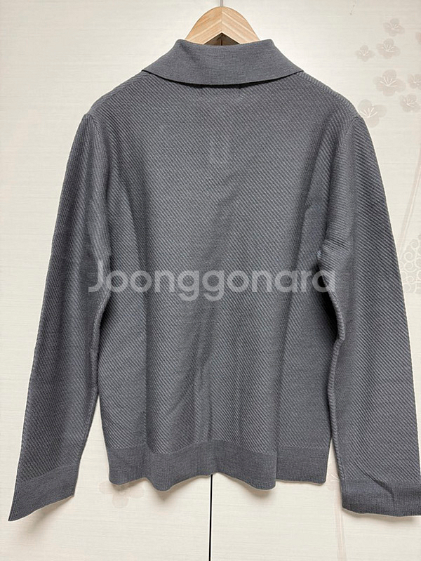 [미착용] 솔리드옴므 카라넥니트 95--1