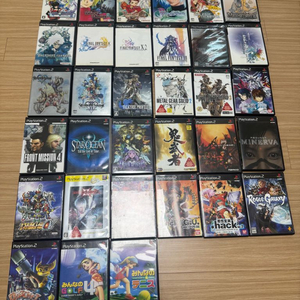 PS2(플레이스테이션 2) 소프트 33장 떨이