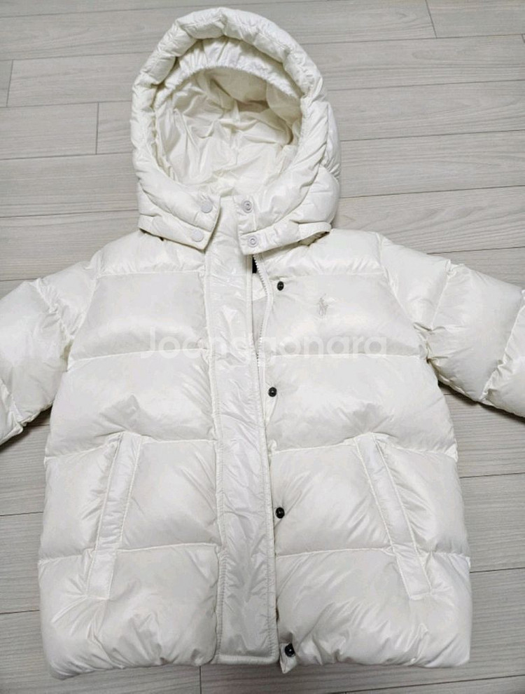 폴로 랄프로렌 키즈 덕다운 패딩 7y(거의새상품)무배--1