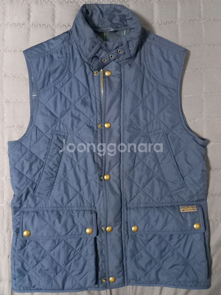 폴로랄프로렌 퀼팅 조끼 베스트 네이비색상 S사이즈 판매--0