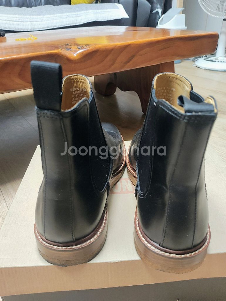 스페리 첼시부츠 블랙 US 10.5(운동화 기준 285--4