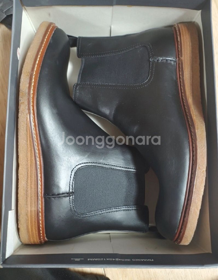 스페리 첼시부츠 블랙 US 10.5(운동화 기준 285--7