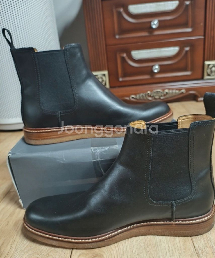 스페리 첼시부츠 블랙 US 10.5(운동화 기준 285--8