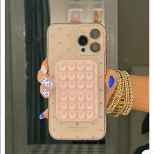 새제품 옥토버디 케이스 흡착패드 정품 초크핑크