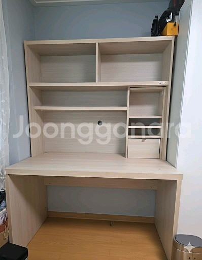 한샘인테리어 책상 세트. 아이디 5단. 매우 깨끗--0