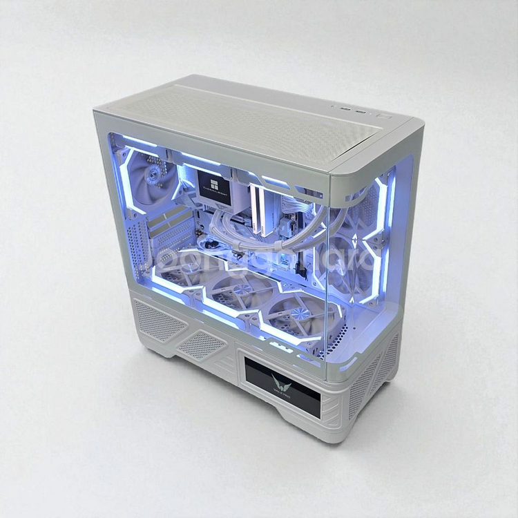 라이젠9800XD 조립컴퓨터 화이트 반본체--3