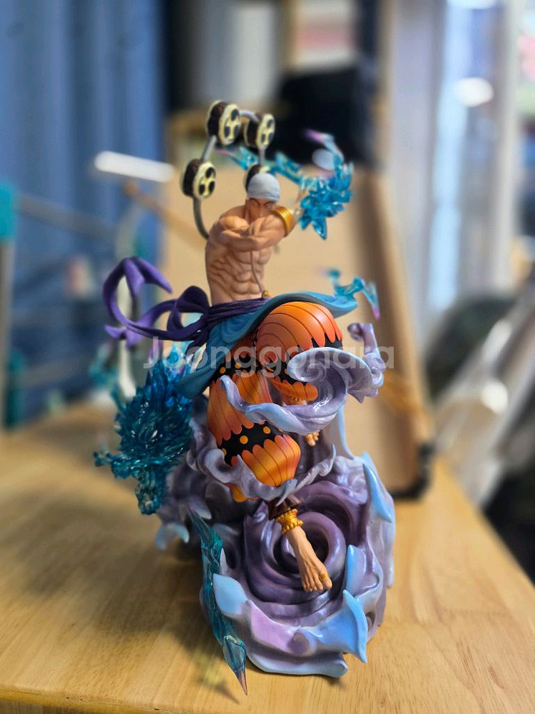 LX 원피스 에넬 레진피규어--0