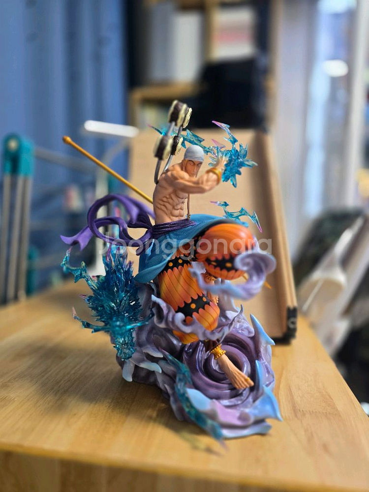 LX 원피스 에넬 레진피규어--5