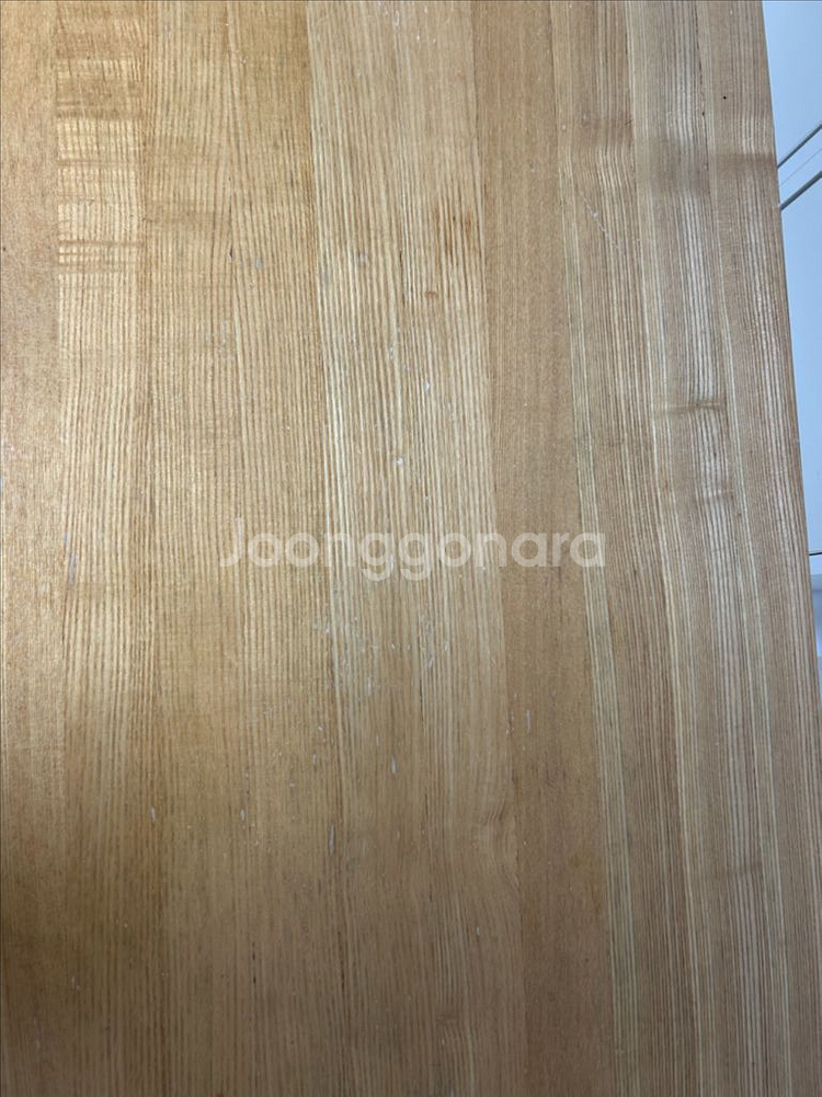 마켓엠 물푸레나무 원목 책상--6