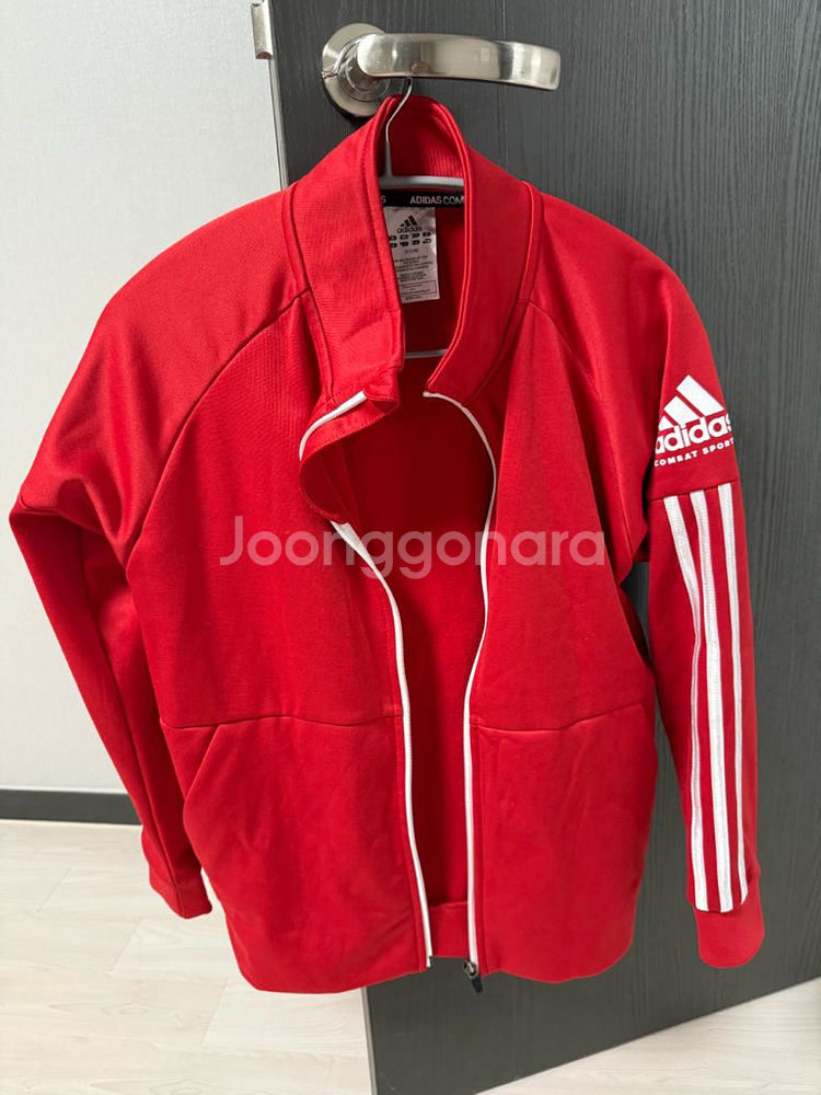 아디다스 컴뱃 스포츠 빨간색 자켓 75(140)--0