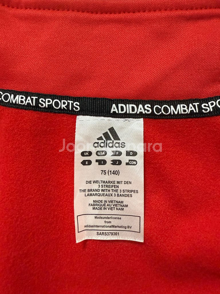아디다스 컴뱃 스포츠 빨간색 자켓 75(140)--2